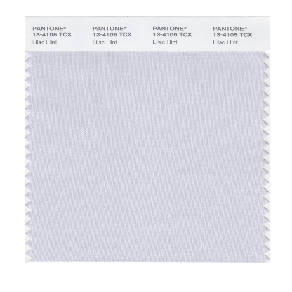 PANTONE Smart 13-4105X Color Swatch Card, Lilac Hint