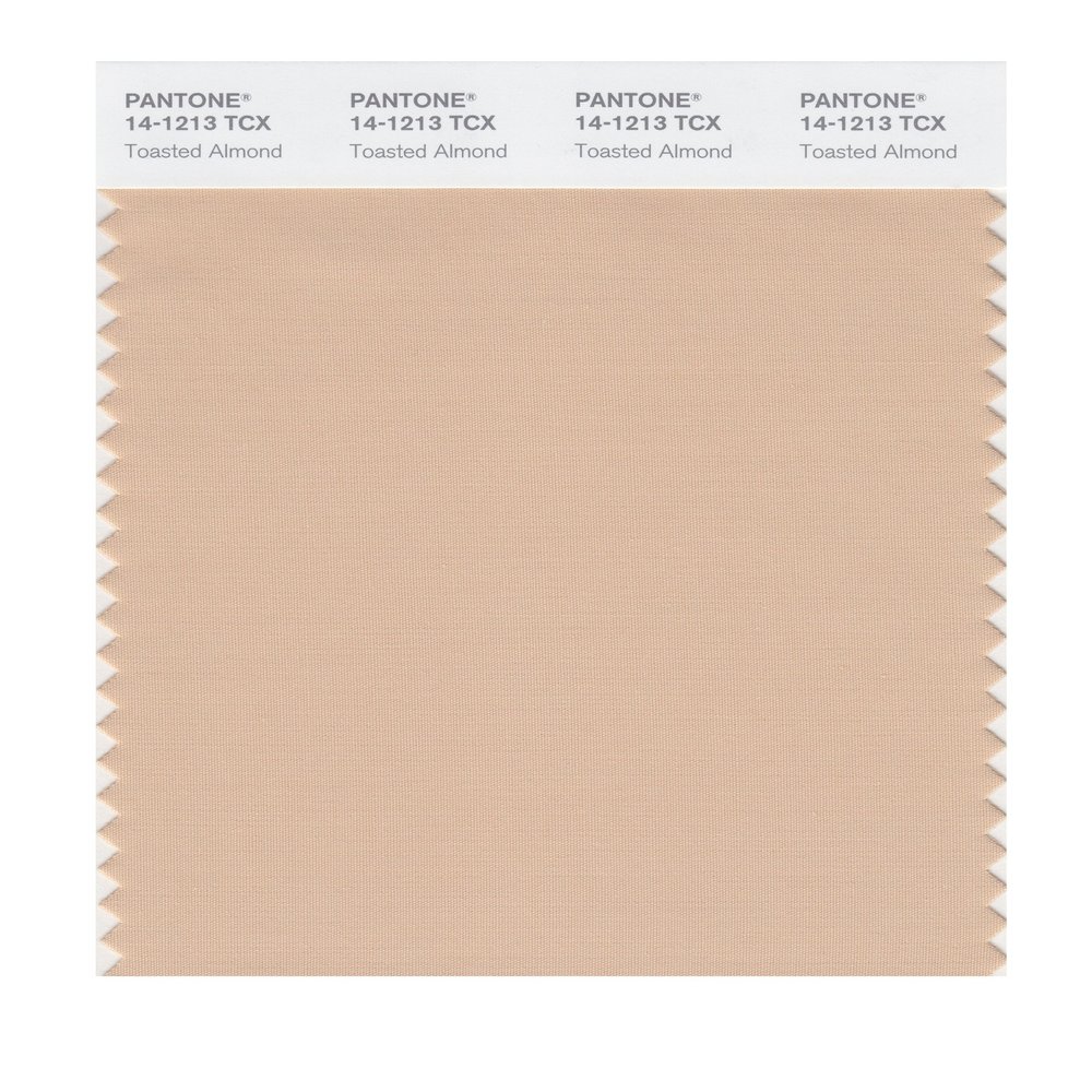 PANTONE Smart 14-1213X Color Swatch Card, Toasted Almond