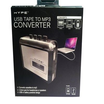 Hype HY-2010-TP USB Portable Tape to MP3 Converter
