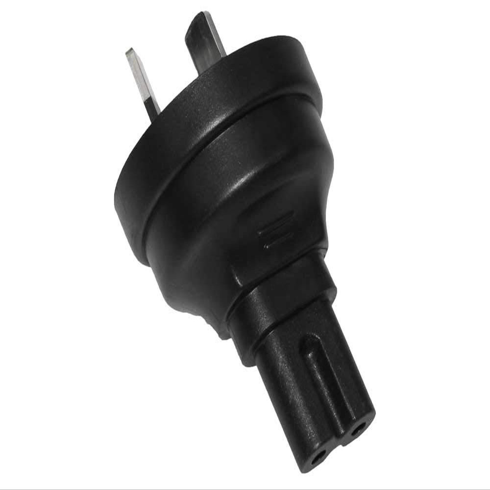 SF Cable, 2 Prong Plug Adapter, IEC 60320-C7 to Australia AS3112