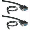 25FT SVGA HD15 M/m Premium Shielded Av Cable with 3.5MM Audio view 1