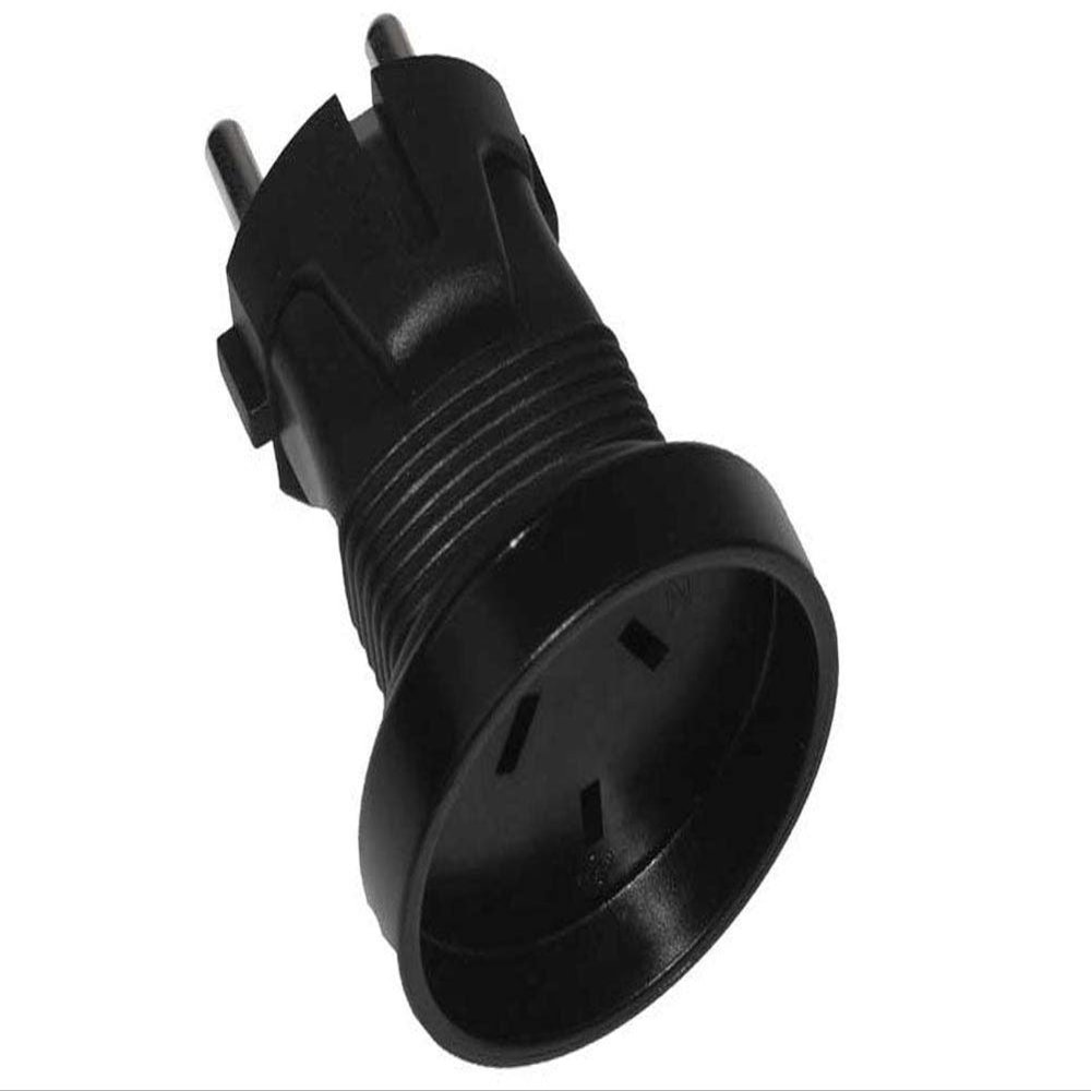 SF Cable, 3 Prong Plug Adapter, Australian AS3112 Receptacle to European Schuko CEE 7