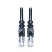 25FT CAT6 Black Molded Boot 500MHZ UTP Enet Cable High Perf