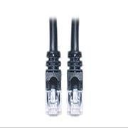 25FT CAT6 Black Molded Boot 500MHZ UTP Enet Cable High Perf