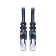 10FT CAT6 Black Molded Boot 500MHZ UTP Enet Cable High Perf