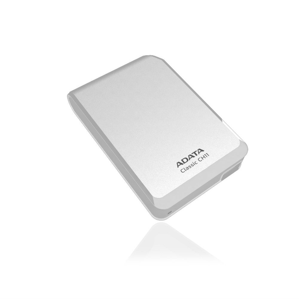 ADATA CH11 500 GB USB 3.0 External Hard Drive ACH11-500GU3-CWH (White)