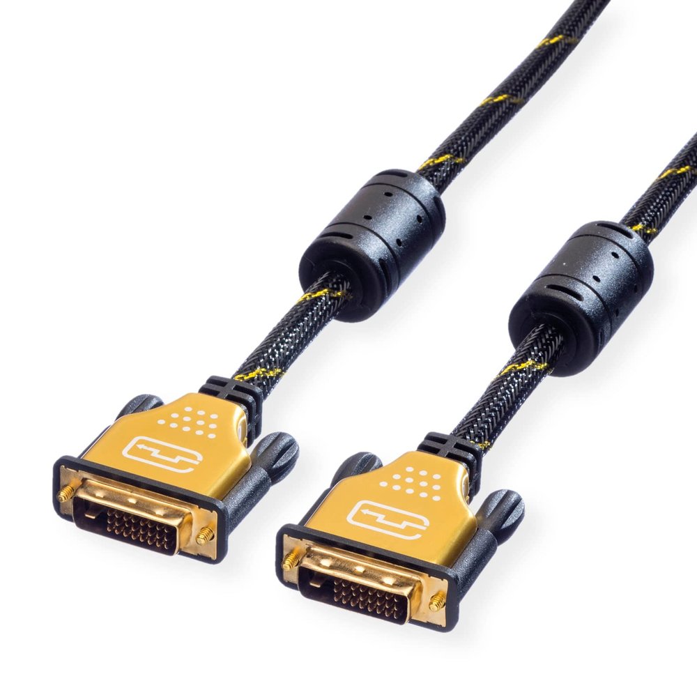 ROLINE Gold Monitor Cable DVI ST-ST (24+1) Dual Link 3 m