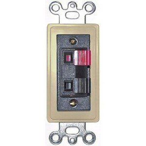 2 Position Push-In Speaker Terminal Insert (Ivory) : 75-5072