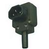Right Angle In-Line AC Male Plug : 8923 view 1