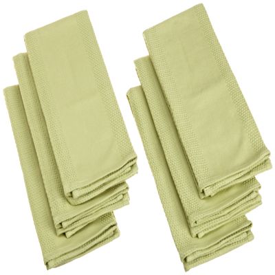 Design Imports CAMZ76304 Fresh Pear Organic Cotton Waffle Towel, (Pack of 6)