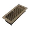 Accord ABFRBR410 Floor Register with Louvered Design, 4-Inch x 10-Inch(Duct Opening Measurements), Brown view 1