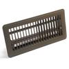 Accord ABFRBR410 Floor Register with Louvered Design, 4-Inch x 10-Inch(Duct Opening Measurements), Brown view 3