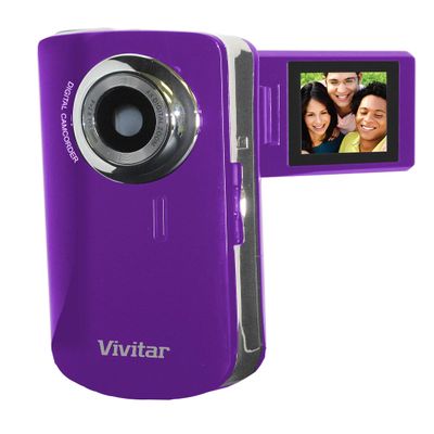 Vivitar DVR610-GRAPE-KHL 1.8" Digital Video Recorder (Grape)