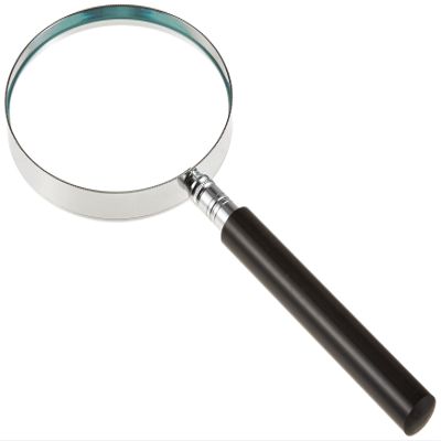 MIZAR-TEC RL-75 Handheld Loupe, 2.5X Magnification, Lens Diameter 3.0 inches (75 mm), High Magnification Type, Made in Japan