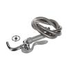 T&S Brass B-0102 Pot & Glass Filler, Plain End Curved Nozzle, 68-Inch Flexible Stainless Steel Hose view 1