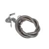 T&S Brass B-0102 Pot & Glass Filler, Plain End Curved Nozzle, 68-Inch Flexible Stainless Steel Hose view 2