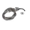 T&S Brass B-0102 Pot & Glass Filler, Plain End Curved Nozzle, 68-Inch Flexible Stainless Steel Hose view 3