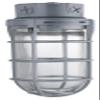 Lithonia Lighting Jelly Jar Light Fixture, Incandescent Utility Vapor Tight Ceiling Lamp, Industrial Style Wall Light for Indoor and Outdoor Use, 150W, 120V, Includes Junction Box, Grey (VC150I M12) view 1