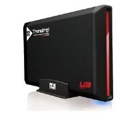 Global Marketing Partners TIP-330U3-BK 3.5IN Sata to USB 3.0 Enclosure Aluminum with M1 Sw