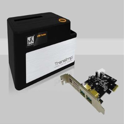 Docking 2.5/3.5 USB 3.0 2PORT USB3.0 Pcie Combo Pack