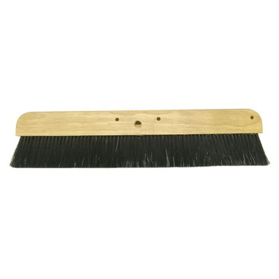Weiler 792 Cement Finishing Brush Head - Black Polypropylene Bristle - 36 in Hardwood Block - 79253 [PRICE is per BRUSH]