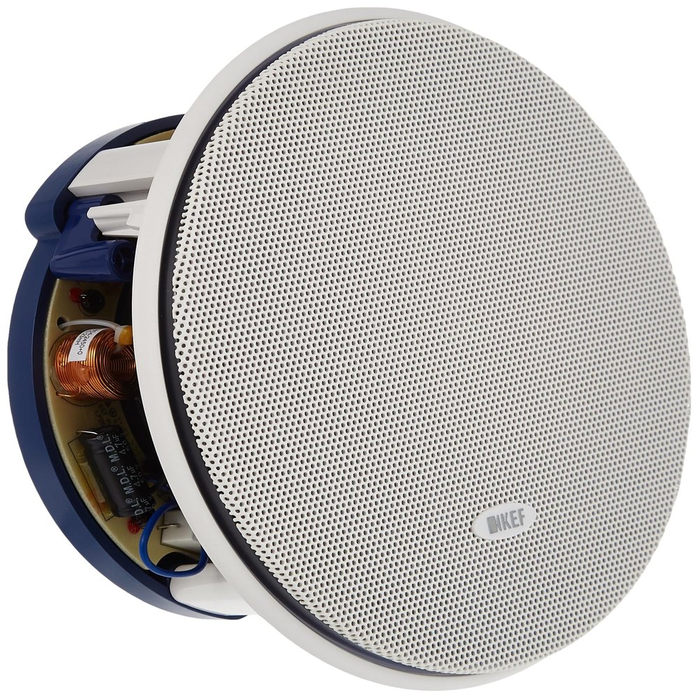 KEF CI130QR Round In-Ceiling Speaker Architectural Loudspeaker (Single)