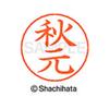 Shachihata Nemupen for name Silver ready-made Akimoto X-GPS view 3
