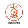 Shachihata Nemupen for the name Silver ready-made Oba X-GPS view 3