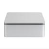 Silverstone Network Data Center 2.5-Inch eSATA, 2xUSB Host RAID0/1 Gigabit Network Enclosure 1-Bay DC01S Silver view 3