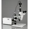 AmScope ZM-1TZ-FOD Professional Trinocular Stereo Zoom Microscope, EW10x Eyepieces, 3.35X-90X Magnification, 0.67X-4.5X Zoom Objective, Dual-Gooseneck Fiber-Optic Light, Large Pillar-Style Table Stand, Includes 0.5x and 2.0x Barlow Lenses view 3