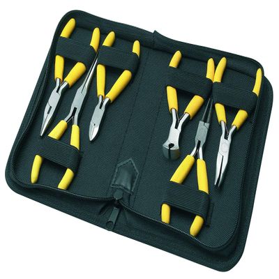 Siva Toys 247 Pliers Set 6 Pcs. in Case, Mult Colour