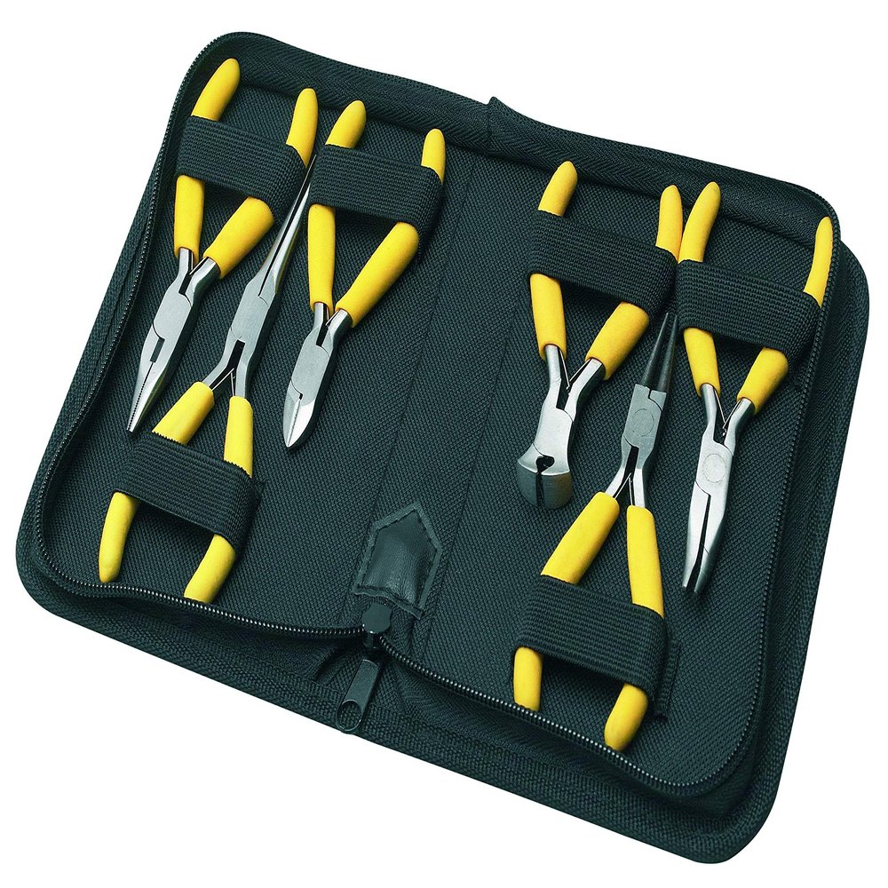 Siva Toys 247 Pliers Set 6 Pcs. in Case, Mult Colour