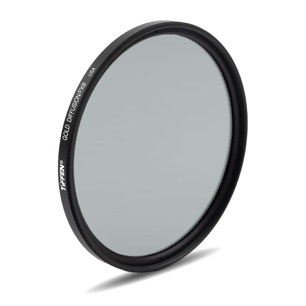 Tiffen 82 mm Gold Diffusion FX 1/2 Filter 40.5 mm Ring