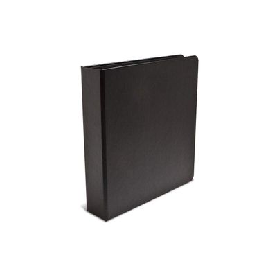 Print File ALB-SB Grand Premium Archival Standard Buckram Album Binder, Black