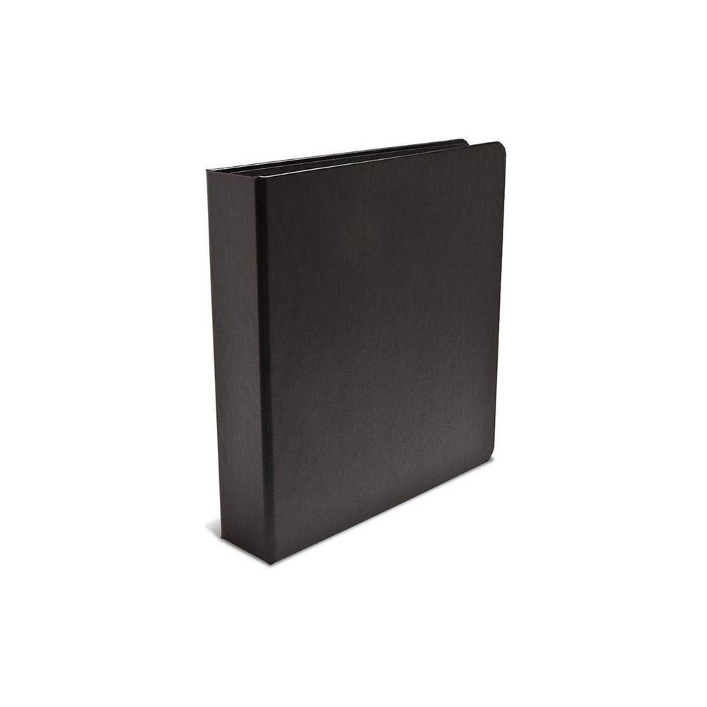 Print File ALB-SB Grand Premium Archival Standard Buckram Album Binder, Black