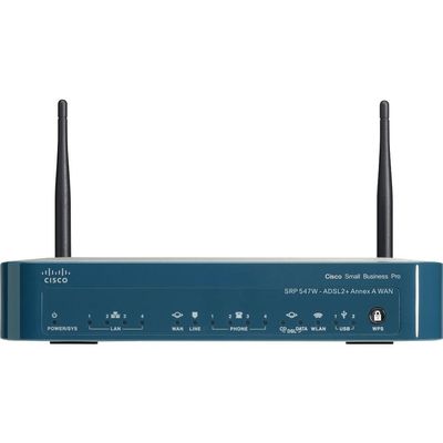 SRP547 ADSL2+ Annexa 802.11N Fcc 4FXS/1FXO