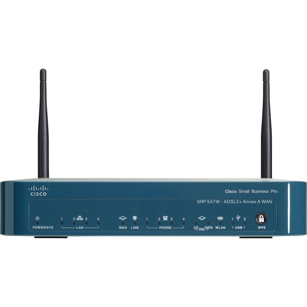 SRP547 ADSL2+ Annexa 802.11N Fcc 4FXS/1FXO