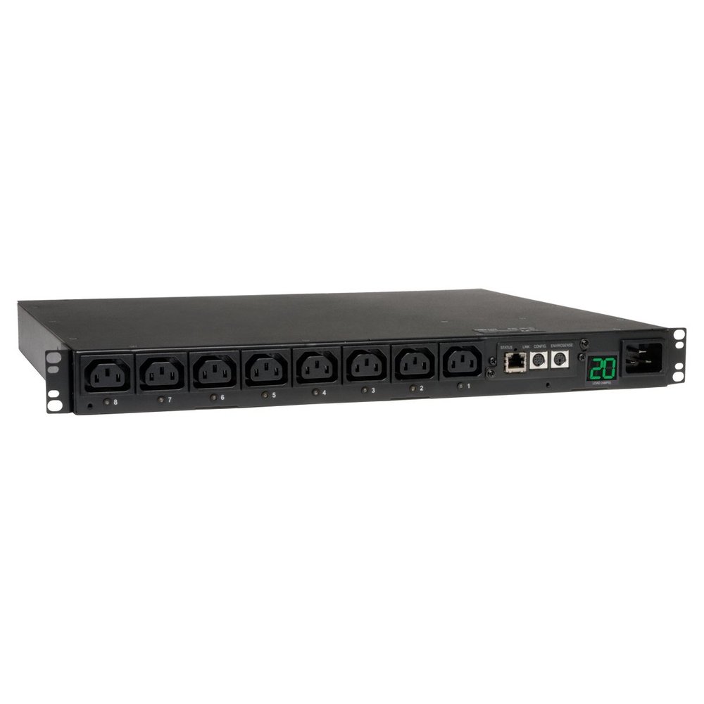 Tripp Lite PDUMH20HVNET Switched RM w Plug Ret 20A