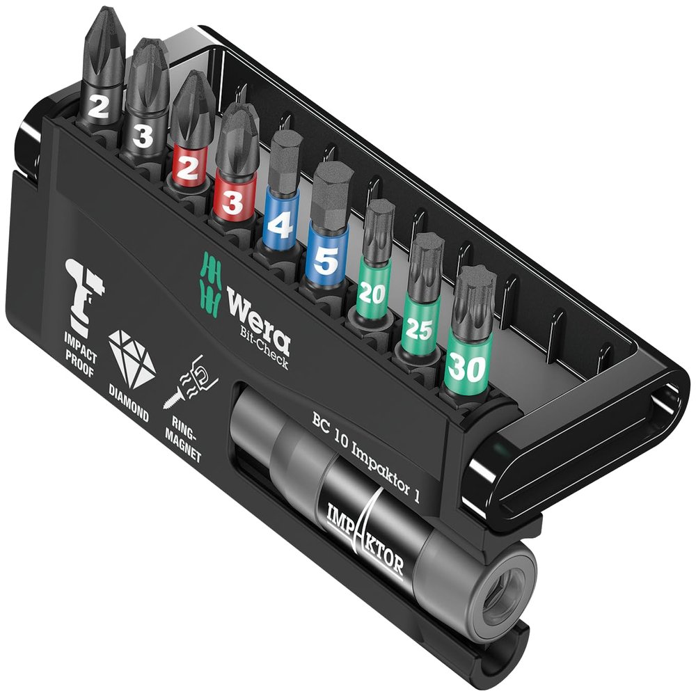 BIT-CHECK 10 IMPAKTOR 1 BITS-ASSORTMENT