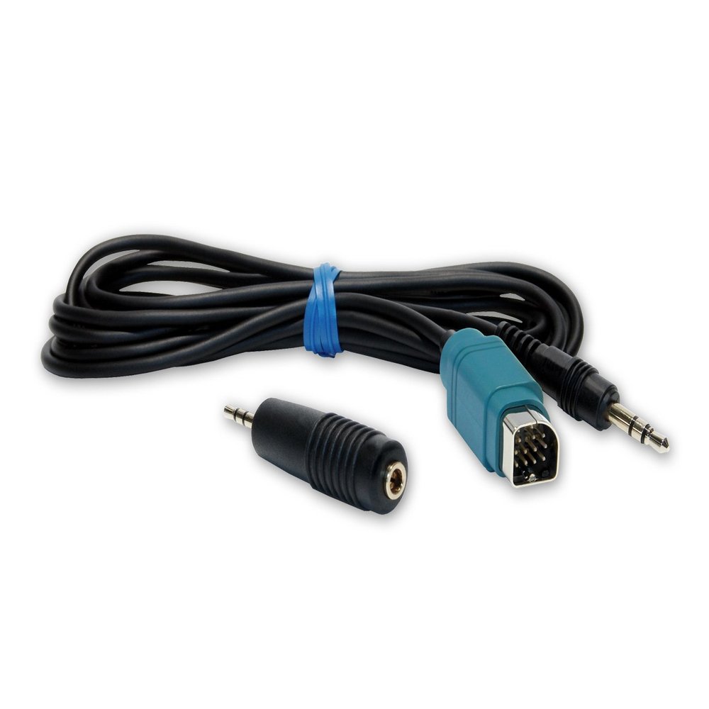 Alpine KCE 237B Fullspeed to Mini Jack Adapter [KCE 237B]