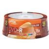 Tdk Dvd-R Recordable Media Spindle, Cool Colors, 4.7Gb/120 Minutes, Pack Of 25 view 1