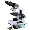AmScope B490B-DK Compound Binocular Microscope, WF10x and WF20x Eyepieces, 40X-2000X Magnification, Brightfield/Darkfield (BF/DF), Halogen Illumination, Abbe Condenser, Double-Layer Mechanical Stage, Sliding Head, High-Resolution Optics, Anti-Mold view 4