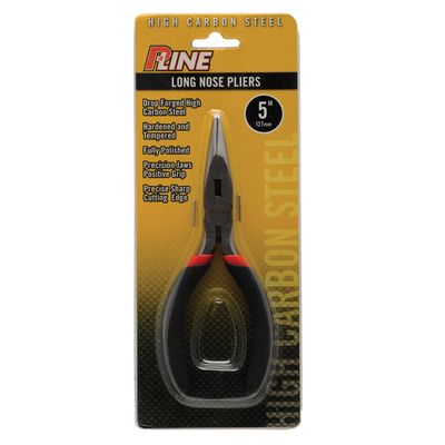 P-Line Tools Carbon Steel Needle Nose Pliers (6-Inch)