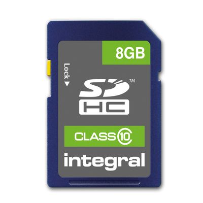 8GB Integral Ultima Pro SDHC CL10 High-Speed memory card