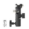 Flash Bracket Umbrella Holder Swivel Light Stand Photo Studio Flash Mount view 1