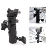 Flash Bracket Umbrella Holder Swivel Light Stand Photo Studio Flash Mount view 2