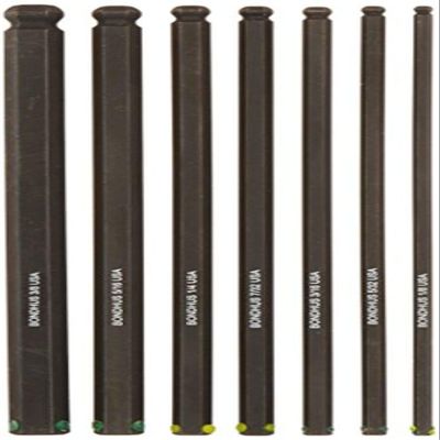 Bondhus PHBX7-6 1/8" to 3/8", 6" Long, Ball End ProHold Socket Bits