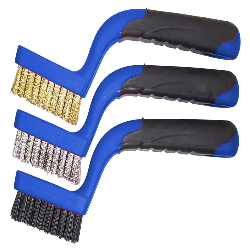 Astro 4553 3-Piece Soft Grip Narrow Brush Set