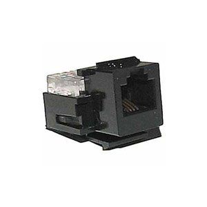 Altex Preferred Manufacturer Category 3 IDC Type Keystone Jack (6P6C) - Black