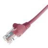 1.5m RJ45 CAT5e UTP Stranded Flush Moulded Network Cable - 24AWG - Pink view 2